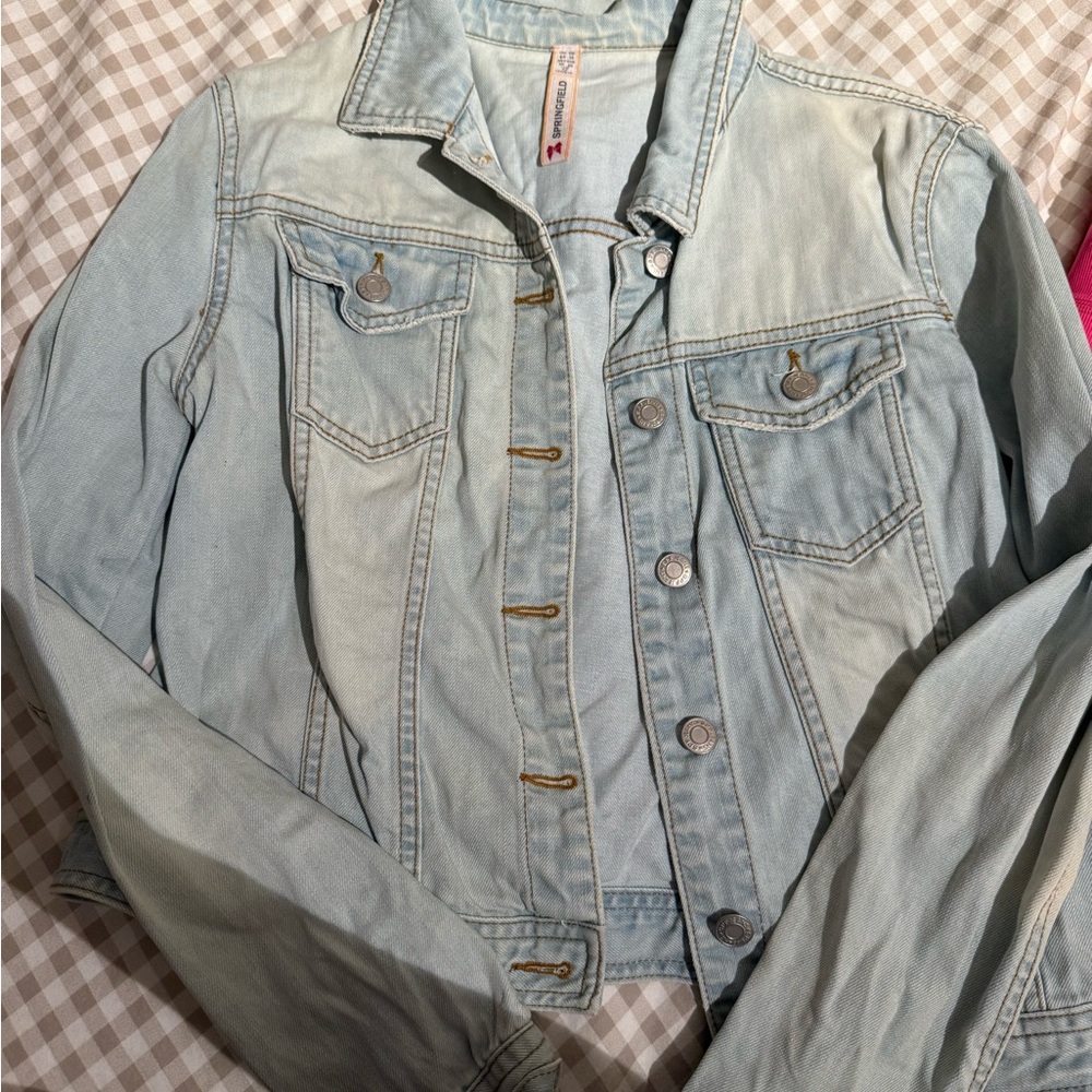 Springfield Light Blue Jean Jacket - image 1